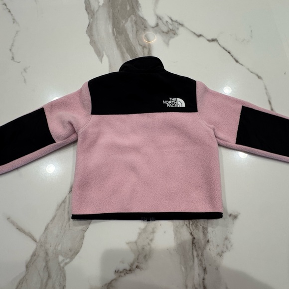 The North Face Toddler Denali Fleece Jacket Pink & Black Polartec 2T - Picture 2 of 9